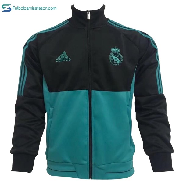 Chaqueta Real Madrid 2017/18 Negro Verde